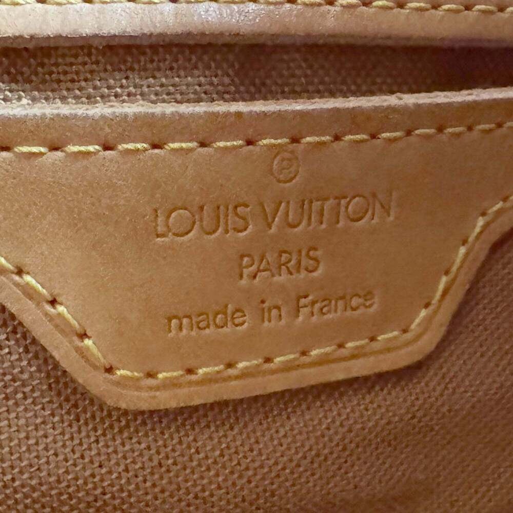 LOUIS VUITTON Brown Monogram Canvas Backpack - Picture 12 of 13